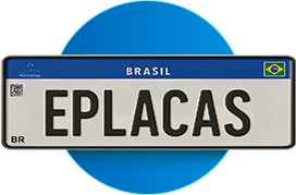 Placa Mercosul autenticada para veículos diplomáticos em São Paulo